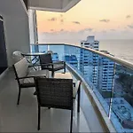 Hermoso Apartamento Con Vista Al Mar / Ac / Hot Watter / Gym / Jacuzzy, Pool / 1608