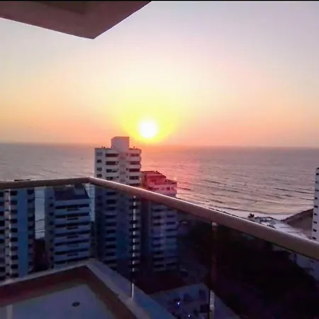 Hermoso Con Vista Al Mar / Ac / Hot Watter / Gym / Jacuzzy, Pool / 1608 * Cartagena